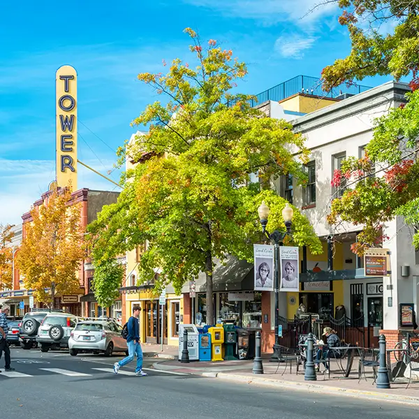 Small city: Picture of Bend, OR.